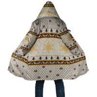 Guinea Pig Christmas Cloak with Snowflakes Trees and Reindeer Pattern - Wonder Print Shop