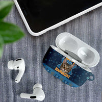 Happy Hanukcat Christmas Design AirPods Case Xmas Holiday Patterns - Wonder Print Shop
