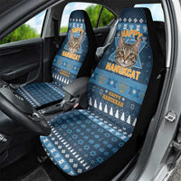 Happy Hanukcat Christmas Design Car Seat Cover Xmas Holiday Patterns - Wonder Print Shop