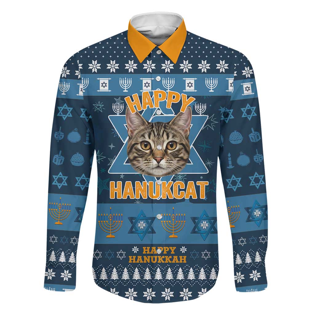 Happy Hanukcat Christmas Design Family Matching Puletasi and Hawaiian Shirt Xmas Holiday Patterns - Wonder Print Shop