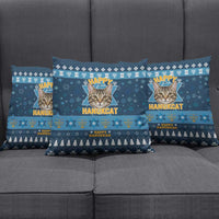 Happy Hanukcat Christmas Design Pillow Cover Xmas Holiday Patterns - Wonder Print Shop
