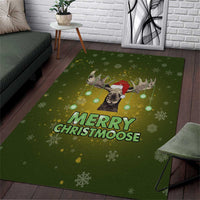 Merry ChristMoose Christmas Area Rug Xmas Holiday Patterns - Wonder Print Shop