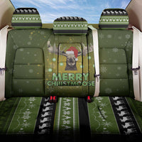 Merry ChristMoose Christmas Back Car Seat Cover Xmas Holiday Patterns - Wonder Print Shop