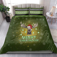 Merry ChristMoose Christmas Bedding Set Xmas Holiday Patterns - Wonder Print Shop