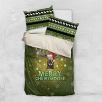 Merry ChristMoose Christmas Bedding Set Xmas Holiday Patterns - Wonder Print Shop