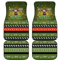 Merry ChristMoose Christmas Car Mats Xmas Holiday Patterns - Wonder Print Shop
