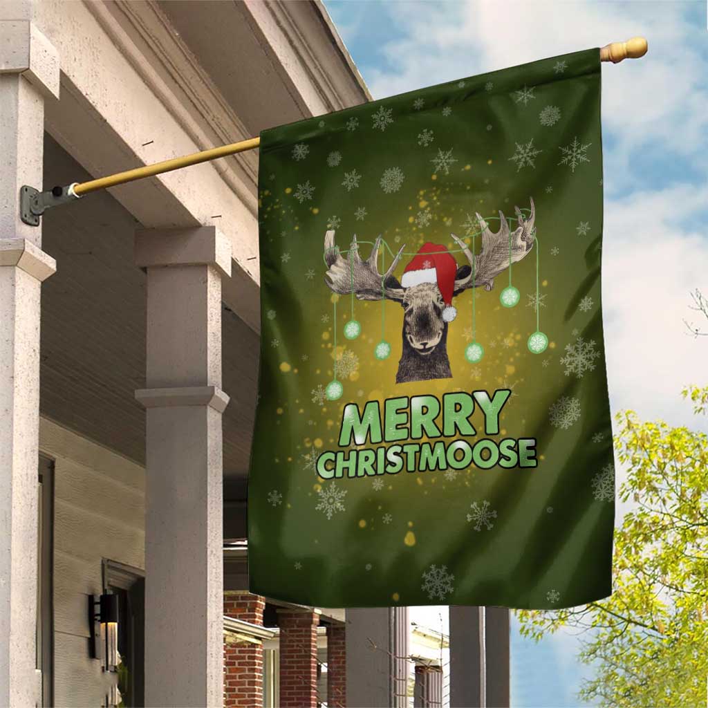 Merry ChristMoose Christmas Garden Flag Xmas Holiday Patterns - Wonder Print Shop