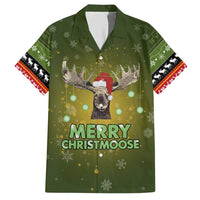 Merry ChristMoose Christmas Hawaiian Shirt Xmas Holiday Patterns - Wonder Print Shop