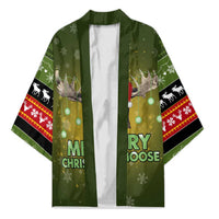 Merry ChristMoose Christmas Kimono Xmas Holiday Patterns - Wonder Print Shop