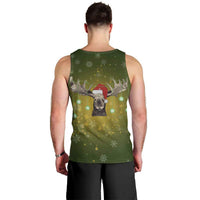 Merry ChristMoose Christmas Men Tank Top Xmas Holiday Patterns - Wonder Print Shop