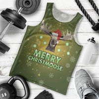 Merry ChristMoose Christmas Men Tank Top Xmas Holiday Patterns - Wonder Print Shop