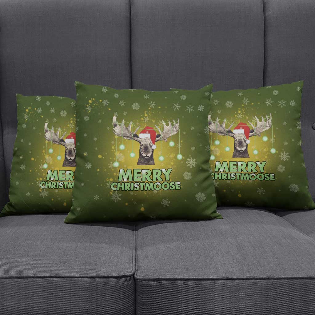 Merry ChristMoose Christmas Pillow Cover Xmas Holiday Patterns - Wonder Print Shop