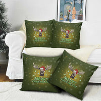 Merry ChristMoose Christmas Pillow Cover Xmas Holiday Patterns - Wonder Print Shop