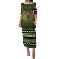 Merry ChristMoose Christmas Puletasi Xmas Holiday Patterns - Wonder Print Shop