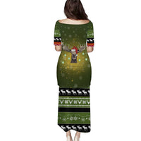 Merry ChristMoose Christmas Puletasi Xmas Holiday Patterns - Wonder Print Shop