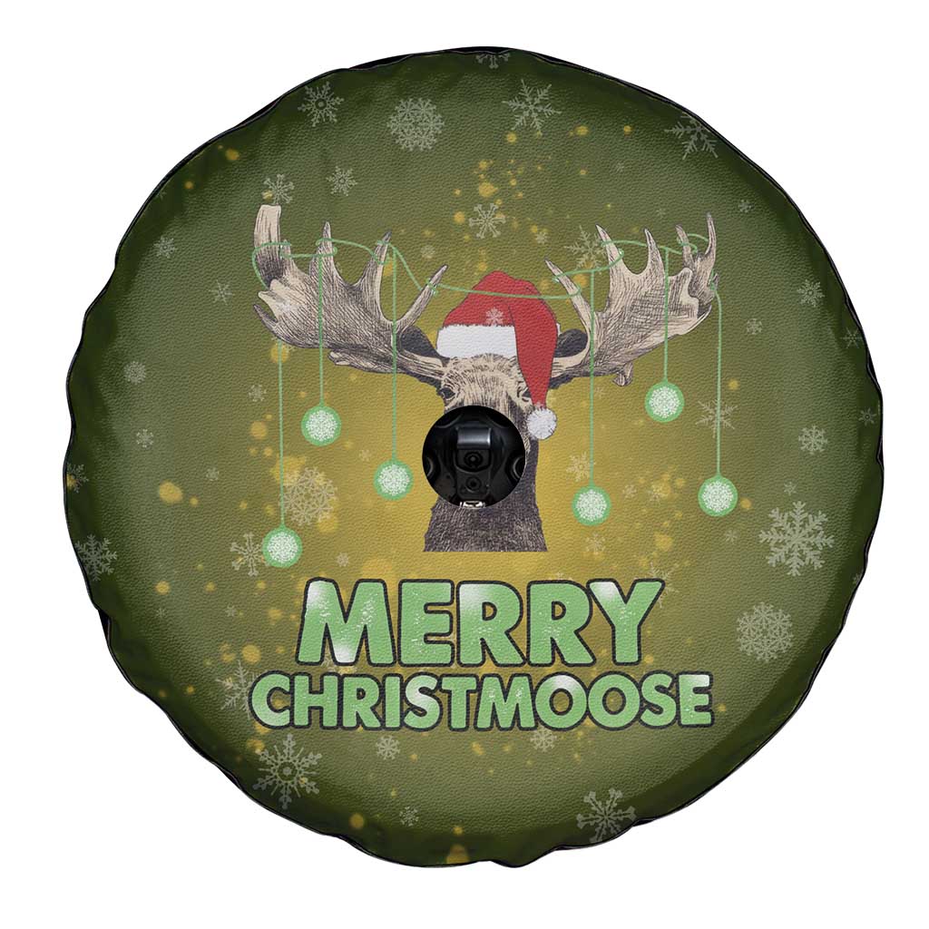 Merry ChristMoose Christmas Spare Tire Cover Xmas Holiday Patterns - Wonder Print Shop