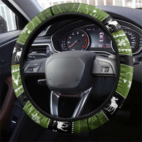 Merry ChristMoose Christmas Steering Wheel Cover Xmas Holiday Patterns - Wonder Print Shop