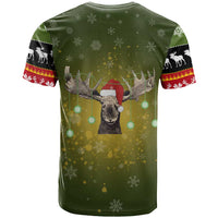 Merry ChristMoose Christmas T Shirt Xmas Holiday Patterns - Wonder Print Shop