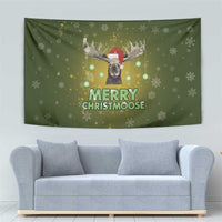 Merry ChristMoose Christmas Tapestry Xmas Holiday Patterns - Wonder Print Shop
