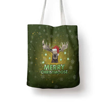 Merry ChristMoose Christmas Tote Bag Xmas Holiday Patterns - Wonder Print Shop