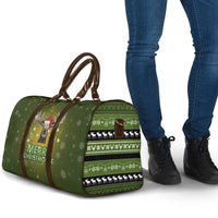 Merry ChristMoose Christmas Travel Bag Xmas Holiday Patterns - Wonder Print Shop