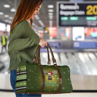 Merry ChristMoose Christmas Travel Bag Xmas Holiday Patterns - Wonder Print Shop