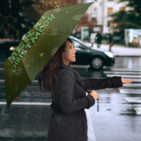 Merry ChristMoose Christmas Umbrella Xmas Holiday Patterns - Wonder Print Shop