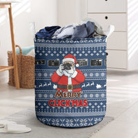 Merry Clickmas Christmas Laundry Basket Xmas Holiday Patterns - Wonder Print Shop