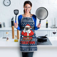 Merry Clickmas Christmas Apron Xmas Holiday Patterns - Wonder Print Shop