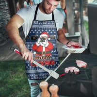 Merry Clickmas Christmas Apron Xmas Holiday Patterns - Wonder Print Shop