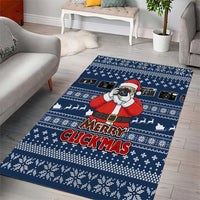 Merry Clickmas Christmas Area Rug Xmas Holiday Patterns - Wonder Print Shop