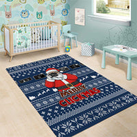 Merry Clickmas Christmas Area Rug Xmas Holiday Patterns - Wonder Print Shop
