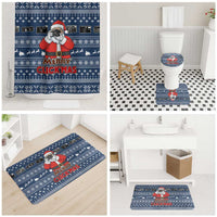 Merry Clickmas Christmas Bathroom Set Xmas Holiday Patterns - Wonder Print Shop