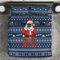 Merry Clickmas Christmas Bedding Set Xmas Holiday Patterns - Wonder Print Shop