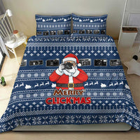 Merry Clickmas Christmas Bedding Set Xmas Holiday Patterns - Wonder Print Shop