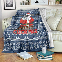 Merry Clickmas Christmas Blanket Xmas Holiday Patterns - Wonder Print Shop