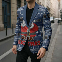 Merry Clickmas Christmas Blazer Xmas Holiday Patterns - Wonder Print Shop