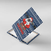 Merry Clickmas Christmas Canvas Wall Art Xmas Holiday Patterns - Wonder Print Shop