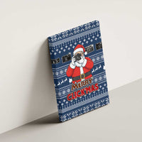 Merry Clickmas Christmas Canvas Wall Art Xmas Holiday Patterns - Wonder Print Shop
