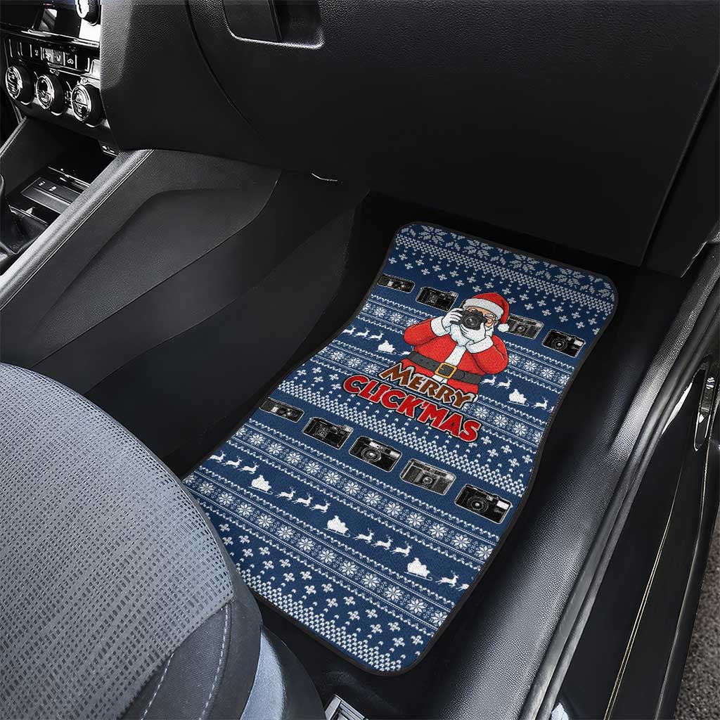 Merry Clickmas Christmas Car Mats Xmas Holiday Patterns - Wonder Print Shop