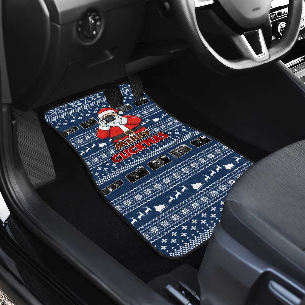 Merry Clickmas Christmas Car Mats Xmas Holiday Patterns - Wonder Print Shop