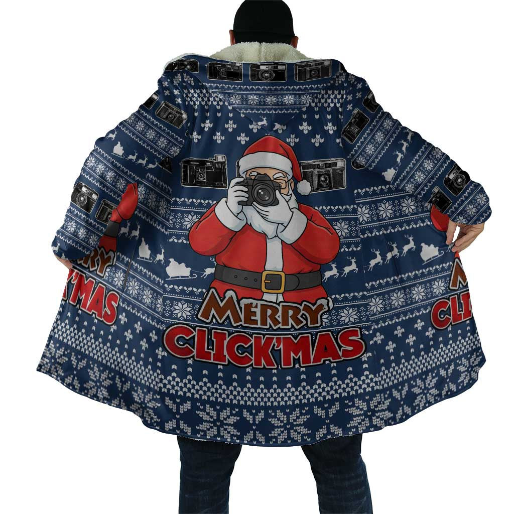 Merry Clickmas Christmas Cloak Xmas Holiday Patterns - Wonder Print Shop