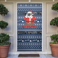 Merry Clickmas Christmas Door Cover Xmas Holiday Patterns - Wonder Print Shop