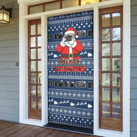 Merry Clickmas Christmas Door Cover Xmas Holiday Patterns - Wonder Print Shop