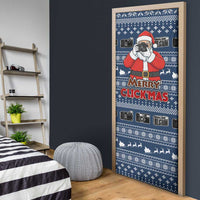 Merry Clickmas Christmas Door Cover Xmas Holiday Patterns - Wonder Print Shop