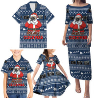 Merry Clickmas Christmas Family Matching Puletasi and Hawaiian Shirt Xmas Holiday Patterns - Wonder Print Shop