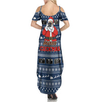 Merry Clickmas Christmas Family Matching Summer Maxi Dress and Hawaiian Shirt Xmas Holiday Patterns - Wonder Print Shop