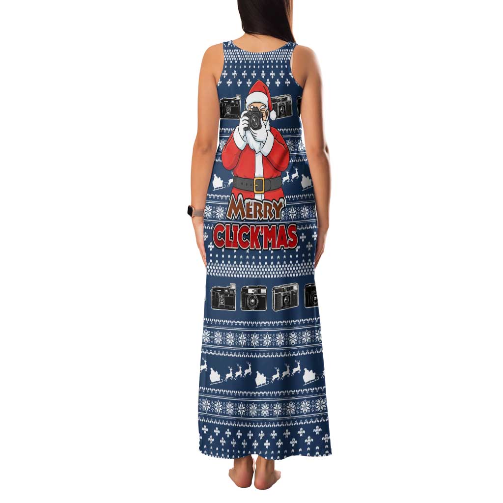 Merry Clickmas Christmas Family Matching Tank Maxi Dress and Hawaiian Shirt Xmas Holiday Patterns - Wonder Print Shop