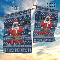 Merry Clickmas Christmas Garden Flag Xmas Holiday Patterns - Wonder Print Shop