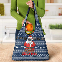 Merry Clickmas Christmas Grocery Bag Xmas Holiday Patterns - Wonder Print Shop